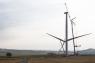 Chantier d'assemblage d'une des 6 éoliennes en construction dans les Vosges en 2019 (Philippe Massit, OFB)