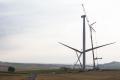 Chantier d'assemblage d'une des 6 éoliennes en construction dans les Vosges en 2019 (Philippe Massit, OFB)