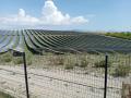 Le parc photovoltaïque de la Colle des Mées (04) est le plus important de France, couvrant près de 200 hectares(Véronique de Billy, OFB)