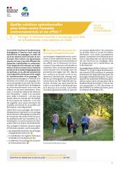 Couverture de Quelles solutions opérationnelles pour lutter contre l’amnésie environnementale et ses effets ? 3 - Partager la mémoire associée à un paysage, à un état de la biodiversité, à nos relations au vivant (OFB, 2025)