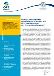 Couverture Photovoltaïque flottant : quels impacts potentiels sur la biodiversité et le fonctionnement des écosystèmes lacustres ? (Comprendre pour agir, OFB, 2025)