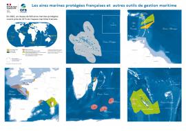 Aires marines protégées françaises et autres outils de gestion maritime (OFB, 2021)