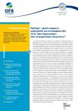 Couverture Photovoltaïque flottant : quels impacts potentiels sur la biodiversité et le fonctionnement des écosystèmes lacustres ? (Comprendre pour agir, OFB, 2025)